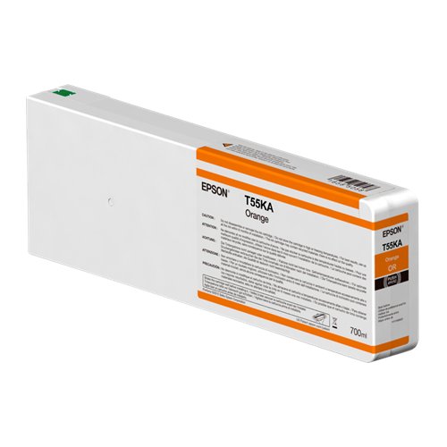 Tinta Epson UltraChrome HDX/HD – Naranja – 700ml – T55KA00