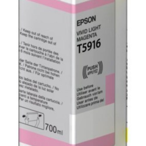 Tinta Epson T591600 – Magenta Claro Vivo – 700ml – T591600