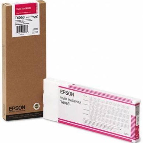 Tinta Epson T606300 –  Magenta Vivo – 220ml – T606300