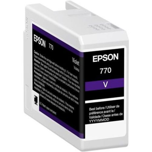 Tinta Epson UltraChrome PRO10 T770 – Violeta – 25ml – T770020
