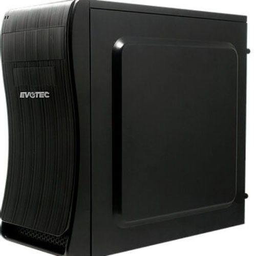 Gabinete Evotec Bassu – Mini Torre – Mini iTX/Micro ATX – Fuente 600W – EV-1014