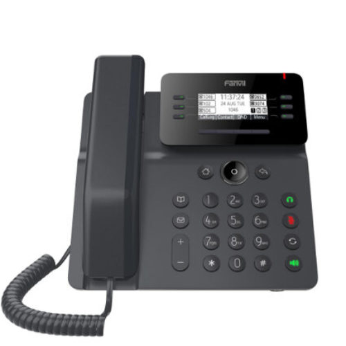 Teléfono IP FANVIL V62 – 6 Líneas SIP – Gigabit – PoE – No Incluye Fuente – V62