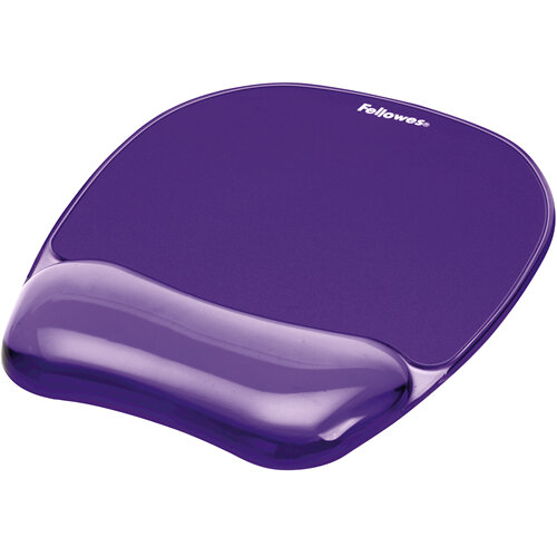 MousePad Fellowes 91441 – 198 mm x 233 mm – Reposamuñecas – Morado – 91441