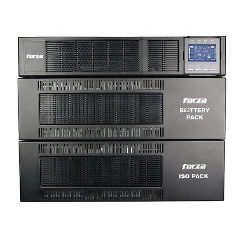 UPS Forza Power Technologies FDC-106KMR-ISO – 6000VA/6000W – Doble conversión – LCD – AVR – FDC-106KMR-ISO