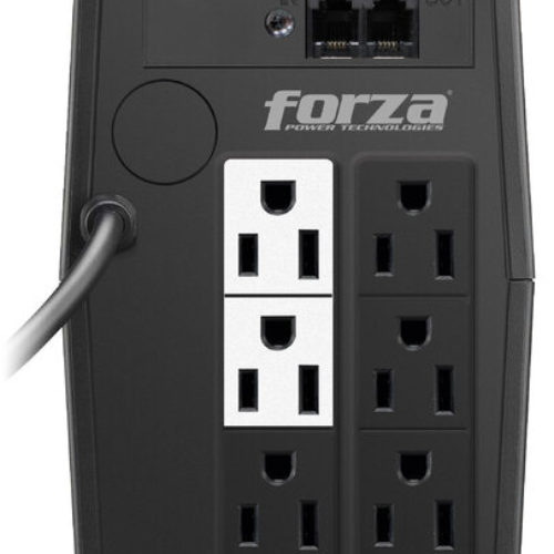 UPS Forza Power Technologies NT-511 – 500VA/250W – 6 Conectores – Línea Interactiva – NT-511
