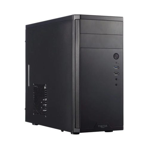 Gabinete Fractal Design CORE 1100 – Micro ATX/Mini-ITX – 1 Ventilador – Panel Lateral – FD-CA-CORE-1100-BL