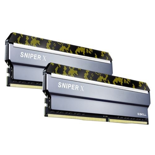 Memoria RAM G.Skill Sniper X – DDR4 – 16GB (2x 8GB) – 2666MHz – UDIMM – Para PC – F4-2666C19D-16GSXK