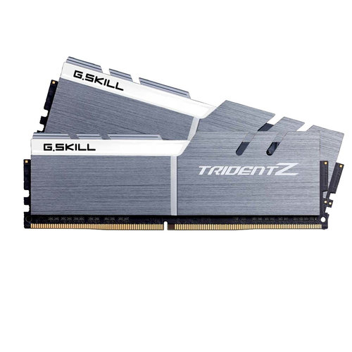 Memoria RAM G.SKILL Trident Z – DDR4 – 16GB (2x8GB) – 3200MHz – Gris / Blanco – F4-3200C16D-16GTZSW
