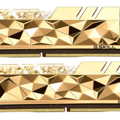 Memoria RAM G.SKILL Trident Z Royal Elite – DDR4 – 16GB (2x8GB) – 3600MHz – Oro – F4-3600C16D-16GTEGC