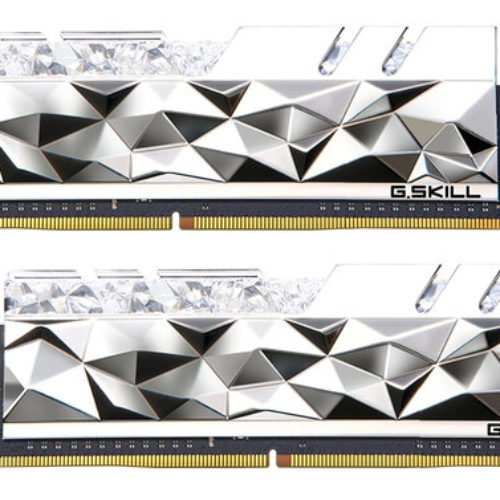 Memoria RAM G.SKILL Trident Z Royal Elite – DDR4 – 16GB (2x8GB) – 3600MHz – Plata – F4-3600C16D-16GTESC