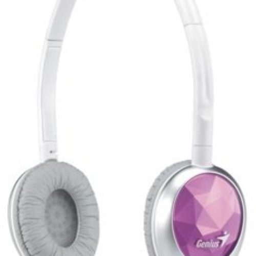 Audífonos Genius DJ GHP-400S – Alámbricos – 3.5mm – 1.5m – Rosa – 234906