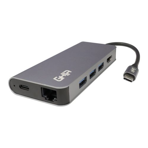 Docking Station GHIA ADAP-20 – USB-C PD – USB – HDMI – RJ-45 – SD/MicroSD – ADAP-20
