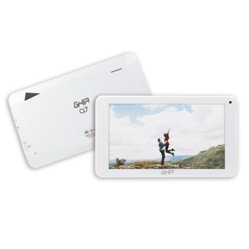 Tablet GHIA A7 GA7133B3 – 7″ – Quad Core – 2GB – 32GB – Cámaras 0.3MP/2MP – Android – Blanco – GA7133B3