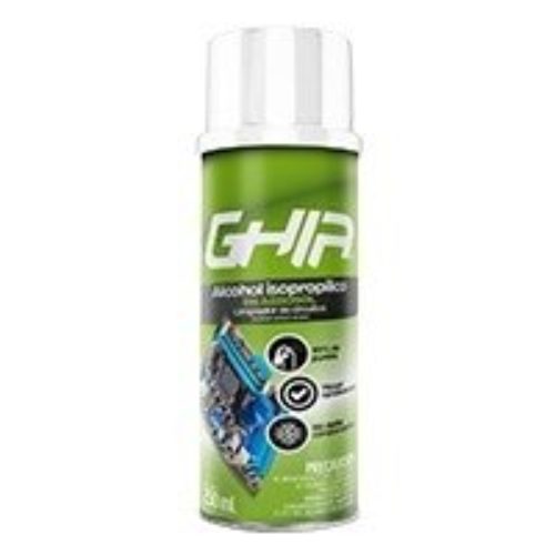 Alcohol Isopropílico GHIA GLS-012 – Aerosol – 250ml – GLS-012