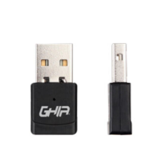 Adaptador Inalámbrico GHIA GNW-U5 – 600 Mbps – Banda Dual – USB 2.0 – GNW-U5