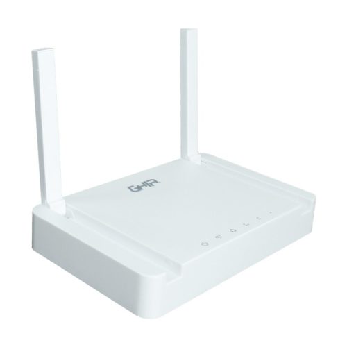 Router GHIA GNW-W2 – 2.4 GHz – 300 Mbit/s – 3x RJ-45 – 2 Antenas – GNW-W2