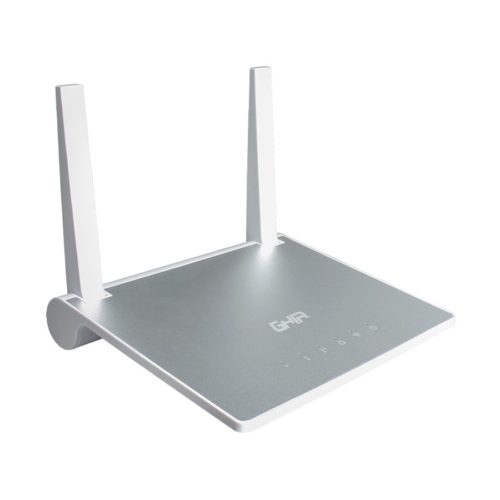 Router GHIA GNW-W1 – 2.4 GHz – 300 Mbit/s – 3x RJ-45 – 2 Antenas – GNW-W1