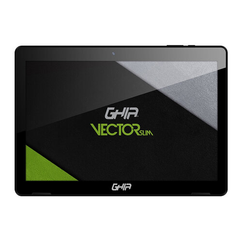 Tablet GHIA Vector Slim GTVR10SB – 10.1″ – Quad Core – 1GB – 16GB – Cámara 2MP/5MP – Android – Negro – GTVR10SB