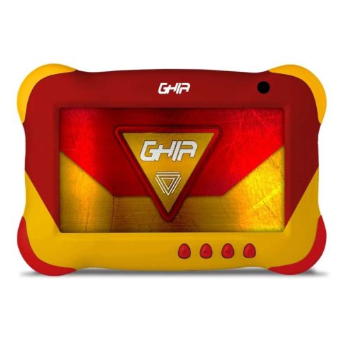 Tablet GHIA Kids GK133R – 7″ – A133 – 1GB – 16GB – Cámaras 0.3MP/2MP – Android – Roja – GK133R