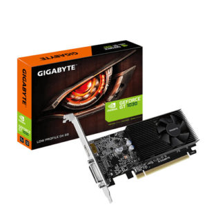 Tarjeta de Video Gigabyte NVIDIA GeForce GT 1030 Low Profile D4 2G - 2GB - 64-bit - PCI-E 3.0 - DDR4 - HDMI - DVI-D - GV-N1030D4-2GL