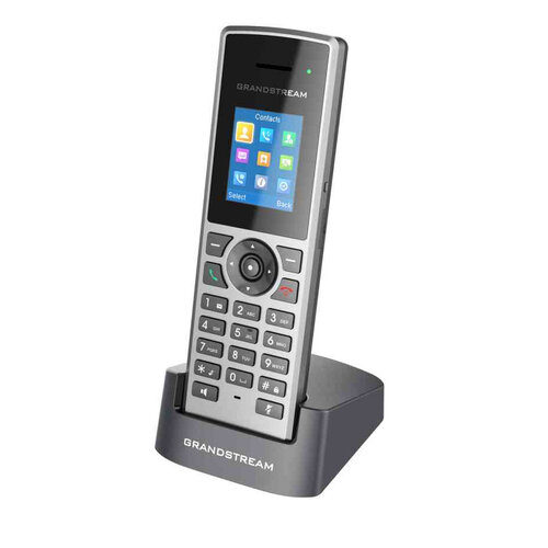 Teléfono Grandstream DP722 – Inalámbrico – 10 Líneas – Push-To-Talk – Gris – DP722