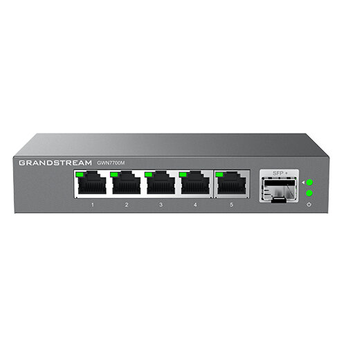 Switch Grandstream Networks GWN7700M – 5 Puertos – 2.5G – 1 SFP – No Gestionado – GWN7700M