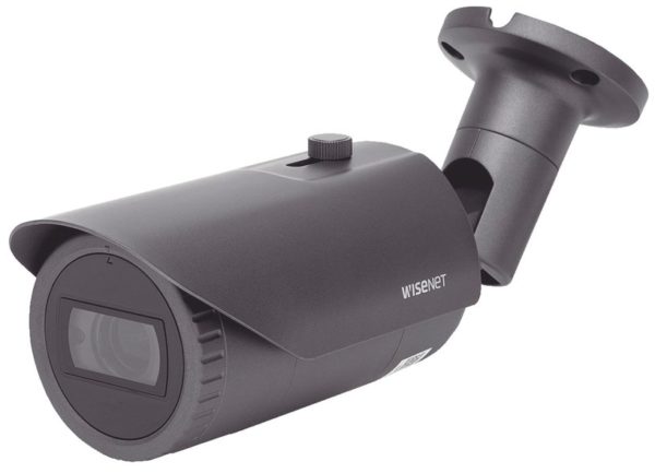 Cámara IP Hanwha QNO-8080R - 5MP - Bala - Lente Varifocal 3.2mm a 10mm - IR 30M - Exterior - IP66 - QNO-8080R