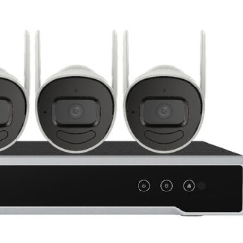 Kit de vigilancia HIKVISION – 4 Canales – 1TB – 2 Antenas Wi-Fi – 4 Cámaras – 2MP – Bala – Exterior – NK42W0H-1T(WD)(D)