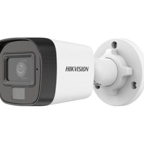 Cámara CCTV Hikvision DS-2CE16K0T-LFS – 5MP – Bala – Lente 2.8mm – IR 30M – Micrófono  – DS-2CE16K0T-LFS