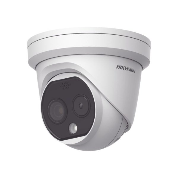 Cámara IP HIKVISION DS-2TD1217-2/QA - 4MP - Domo - Lente 2 mm - IR 15M - PoE - IP66 - DS-2TD1217-2/QA