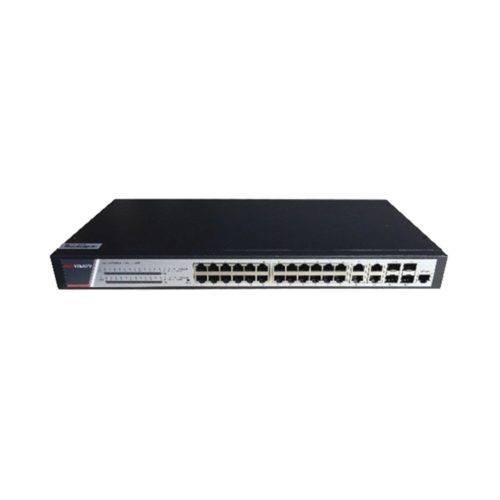 Switch HIKVISION DS-3E2528P(B) – 24 Puertos – Gigabit – PoE+ – 4 SFP – Gestionado – DS-3E2528P(B)