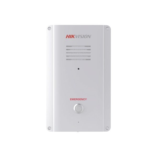 Panel de Alarma de Pánico HIKVISION DS-PEA101-V1-PS - Micrófono - IK09 - IP65 - DS-PEA101-V1-PS