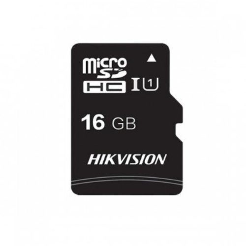 Memoria MicroSDHC HIKVISION C1 – 16GB – Clase 10 – HS-TF-C1(STD)/16G/ADAPTER