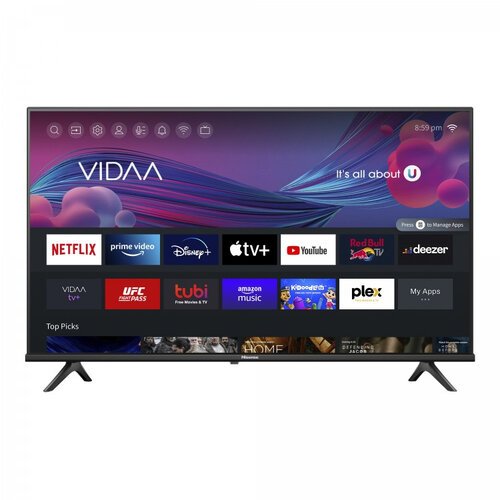 Pantalla Smart TV Hisense 32A4KV – 32″ – HD – Wi-Fi – HDMI – USB – 32A4KV