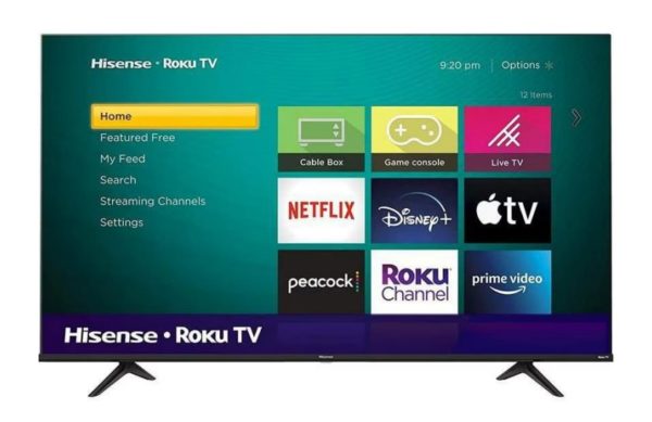 Pantalla Smart TV Hisense 40H4030F3 - 40" - FHD - Wi-Fi - HDMI - USB - Roku TV - 40H4030F3