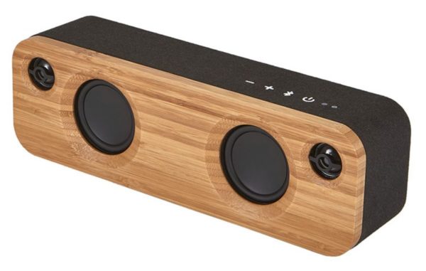 Bocina House of Marley Get Together Mini - Portátil - Inalámbrico - Bluetooth - Negro - EM-JA013-SB