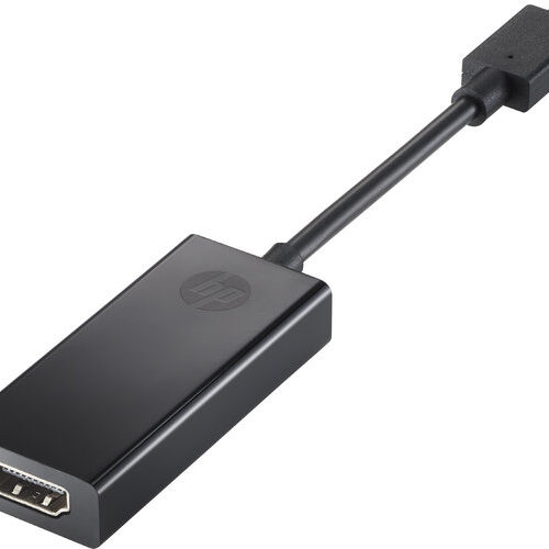 Adaptador HP 1WC36AA – USB-C a HDMI 2.0 – Negro – 1WC36AA