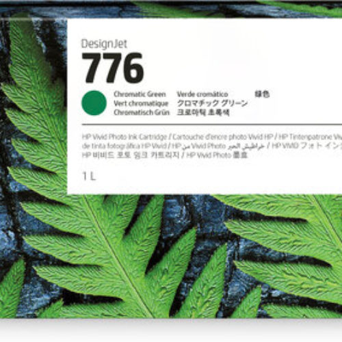 Tinta HP LF 776 – Verde Cromático – DesignJet – Original (1XB03A) – 1XB03A