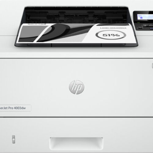 Impresora HP LaserJet Pro 4003dw – 42ppm – Láser – USB – Ethernet – Wi-Fi – Bluetooth – 2Z610A