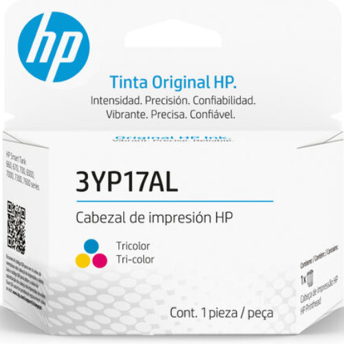 Cabezal de impresión HP – Tricolor – Original (3YP17AL) – 3YP17AL