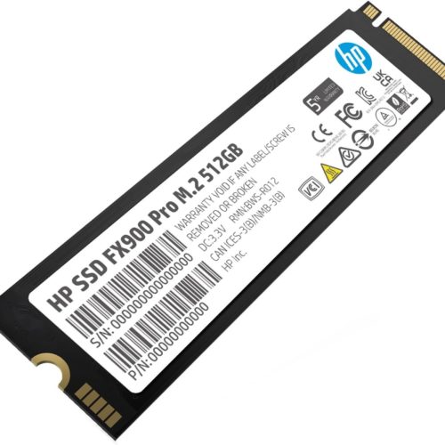 Unidad de Estado Sólido HP FX900 Pro – M.2 – 512GB – PCI-E 4.0 – 4A3T9AA