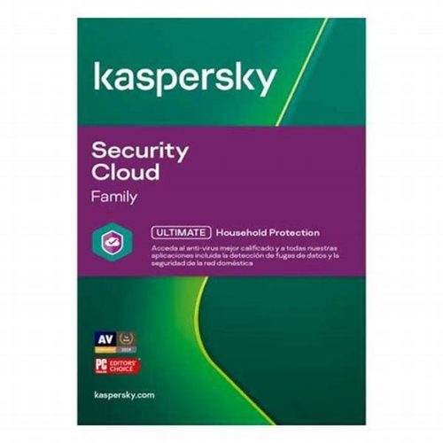 Antivirus HP Kaspersky Security Cloud Family – 10 Dispositivos – 1 Año – 595K8L3