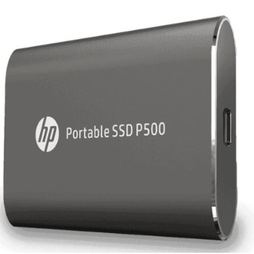 Unidad de Estado Sólido Externo HP P500 – 250GB – USB-C – Negro – 7NL52AA