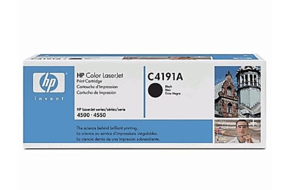Cartucho de Tóner C4191A HP - Negro - LaserJet - Original (C4191A) - C4191A