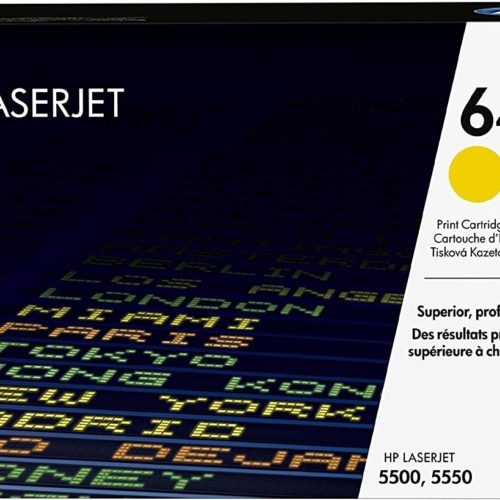 Cartucho de Tóner HP 645A – Amarillo – LaserJet – Original (C9732A) – C9732A