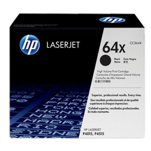 Cartucho de Tóner HP 64X – Negro – LaserJet – Original (CC364X) – CC364X