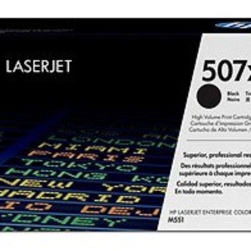 Cartucho de Tóner HP 507X – Negro – LaserJet – Original (CE400X) – CE400X