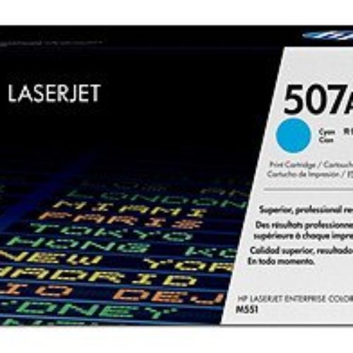 Cartucho de Tóner HP 507A – Cian – LaserJet – Original (CE401A) – CE401A