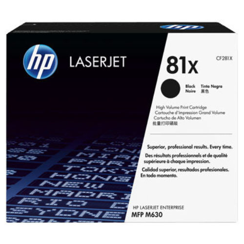 Cartucho de Tóner HP 81X – Negro – LaserJet – Original (CF281X) – CF281X