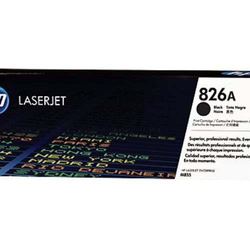 Cartucho de Tóner HP 826A – Negro – Alto rendimiento – LaserJet – Original (CF310A) – CF310A